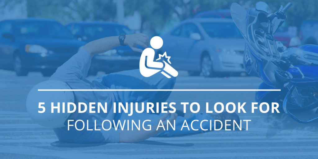 5 Hidden Injuries to Look for Following an Accident 