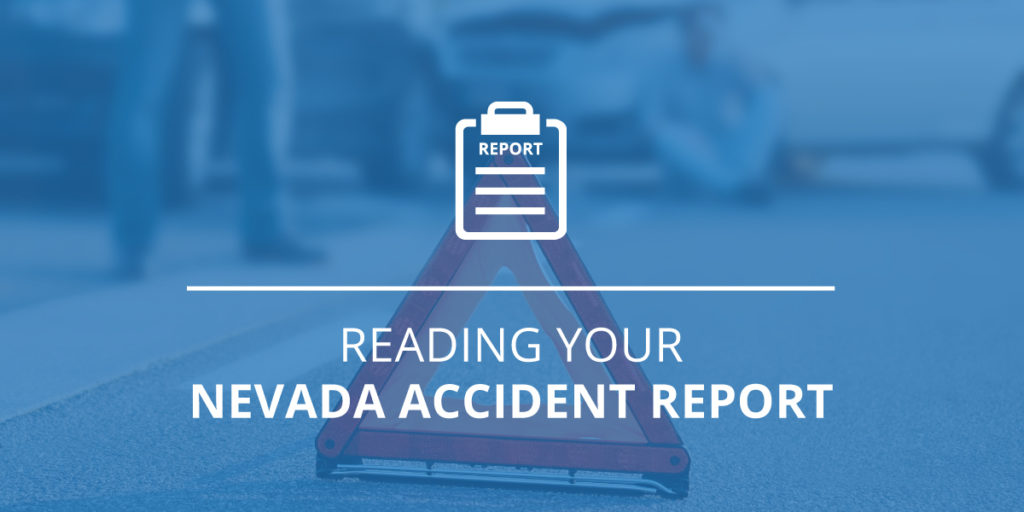 Reading Your Nevada Accident Report