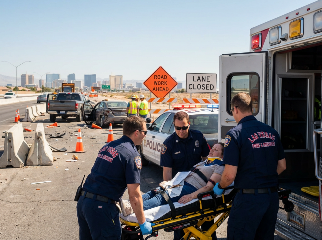 People are injured in car crashes in constructions zones for many reasons