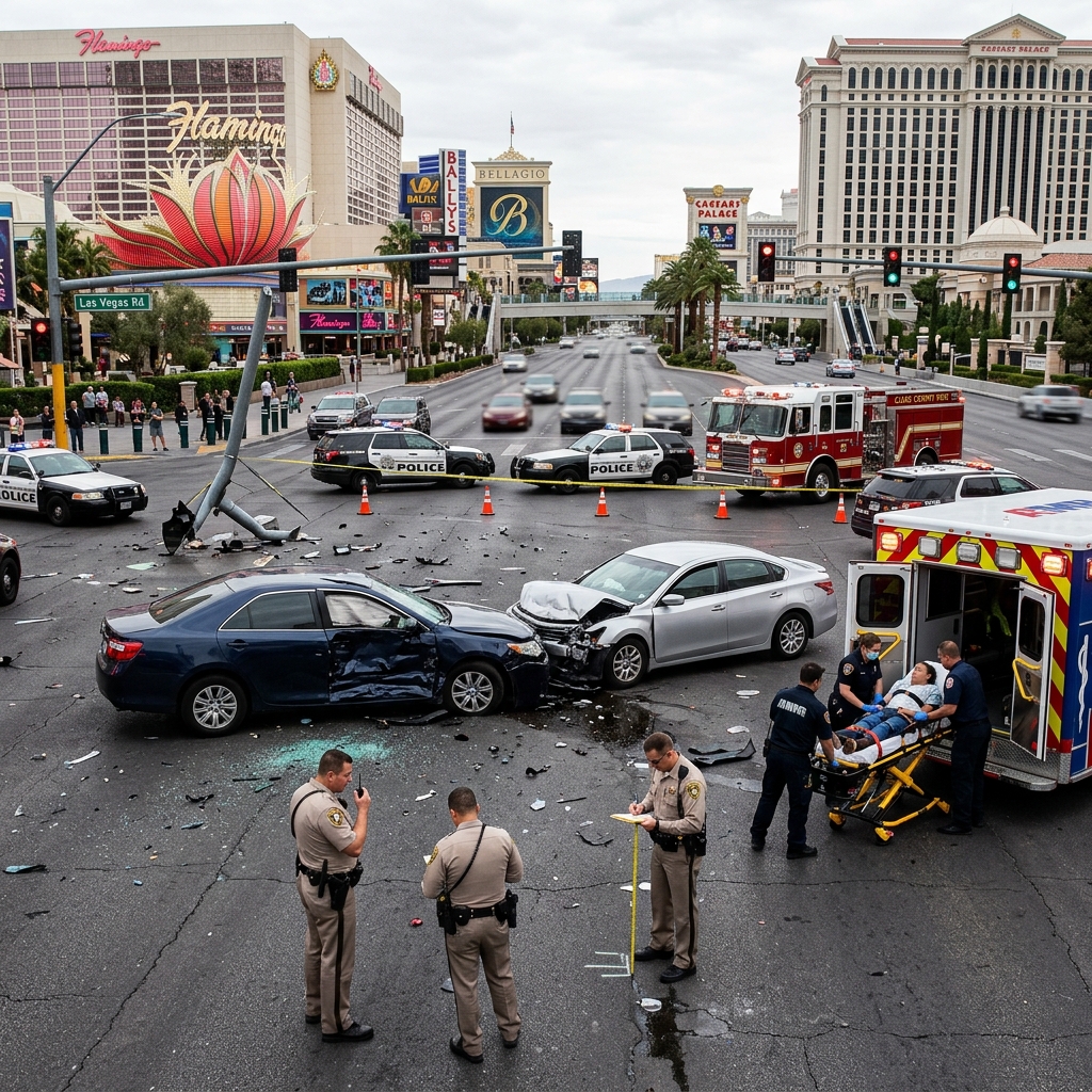 Serious Car Accidents in Las Vegas cause personal injuries to people
